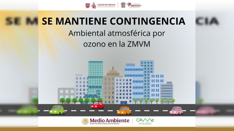 Contingencia ambiental en el Valle de México se mantiene este jueves 