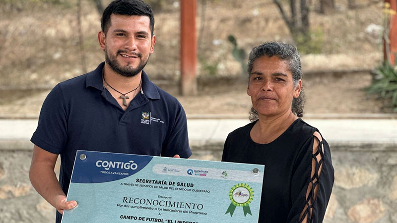 Certifica SESA a Comunidad, Escuelas Promotoras de la Salud y Entorno Saludable en Jalpan de Serra, Querétaro 
