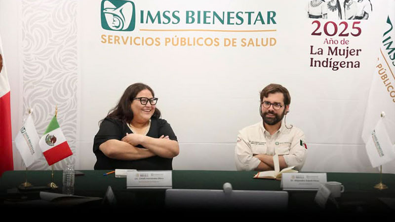 IMSS Bienestar y Secretaría de las Mujeres crean alianza estratégica para la prevención del embarazo adolescente 
