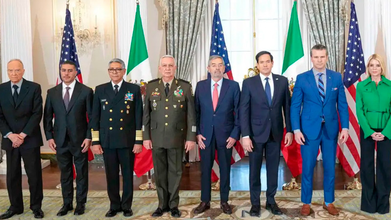 Sheinbaum califica de "muy buenas" reuniones del gabinete en EEUU 