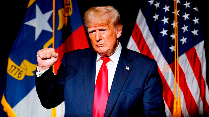 Este lunes Trump tomará decisión sobre aranceles a México y Canadá 