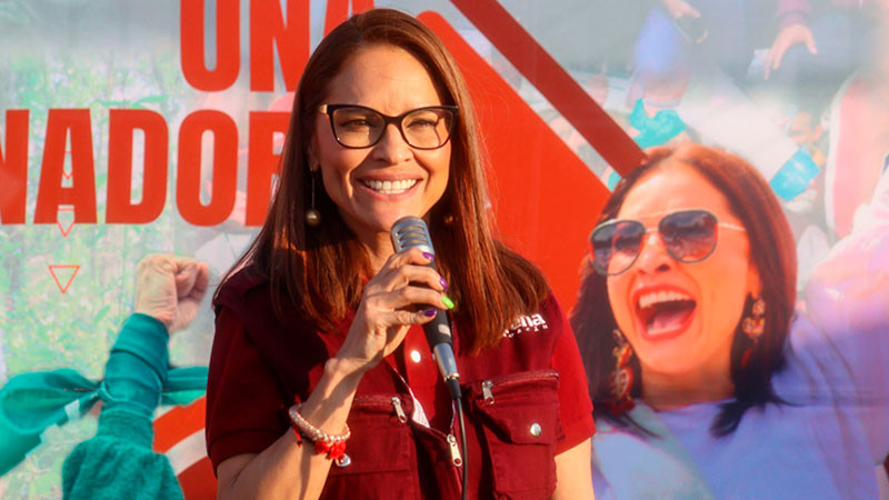 El Gobierno Federal respalda a las mujeres: Nalleli Pedraza 