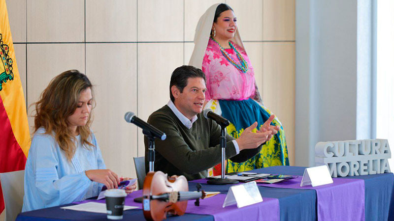 Alfonso Martínez presenta “La Carte Cultural de Morelia” 