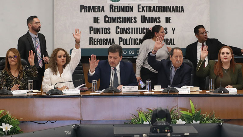 Avanza en San Lázaro reforma sobre nepotismo electoral y reelección  