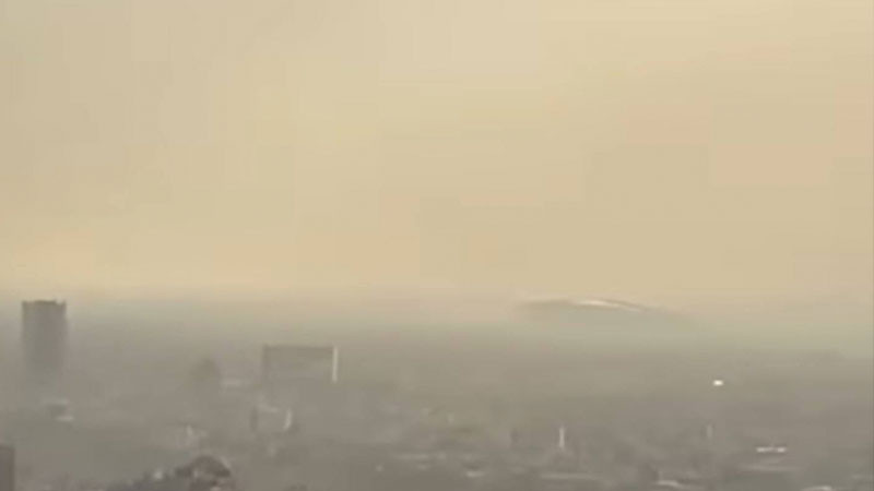 Activan contingencia en Área Metropolitana de Monterrey por fuertes vientos 