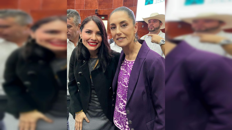 Convoca Nalleli Pedraza a respaldar a Claudia Sheinbaum este 9 de marzo 