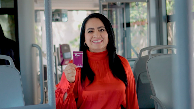 Con transporte moderno mujeres de Uruapan viajarán más seguras: Gladyz Butanda 