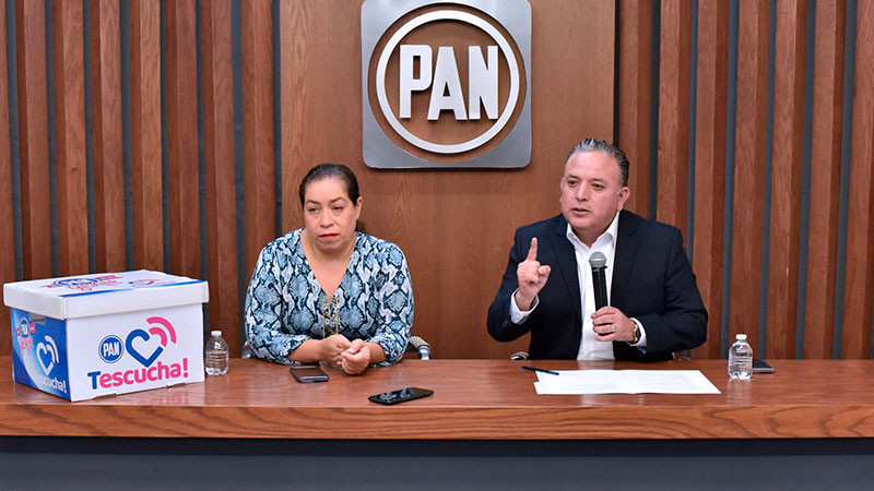 Morena se burla de su propia reforma antinepotismo: PAN Michoacán 