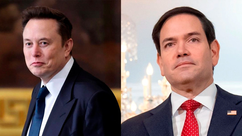 Trump niega desencuentro entre Elon Musk y Marco Rubio 