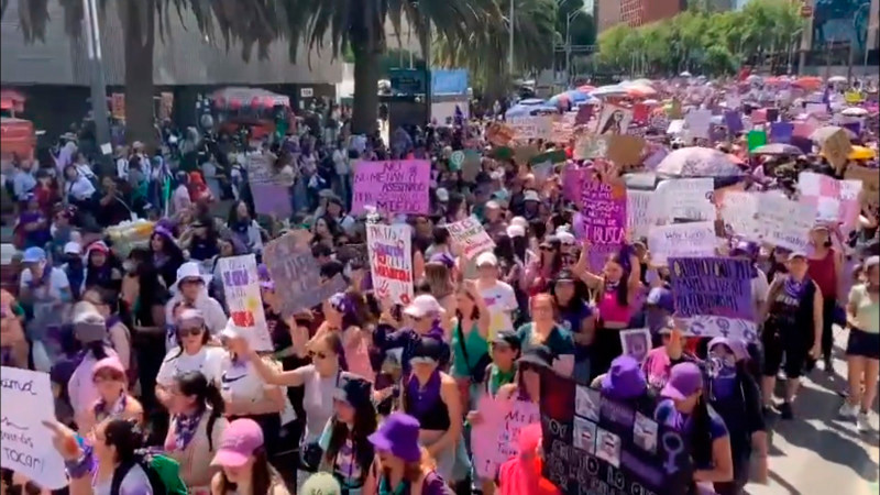 ¿A qué hora inicia la megamarcha por el 8M en la CDMX? Aquí de te lo contamos  