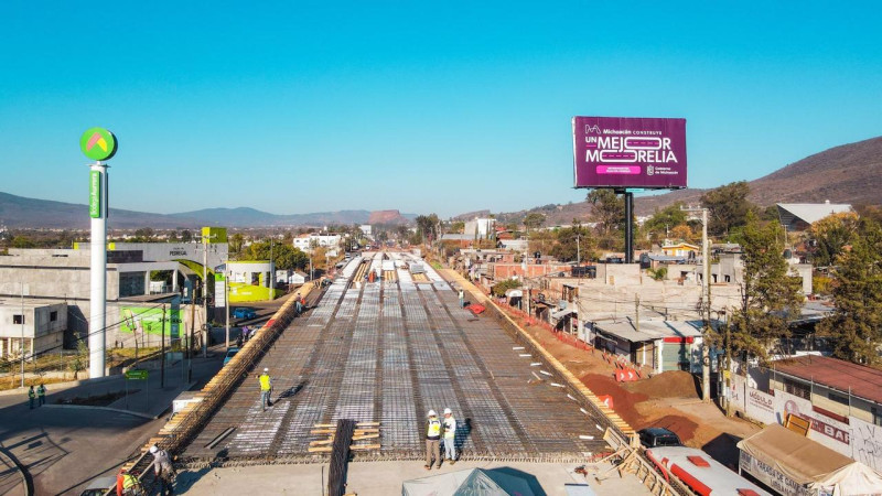 Gracias a finanzas sanas se construye Paso Catrinas: Bedolla 