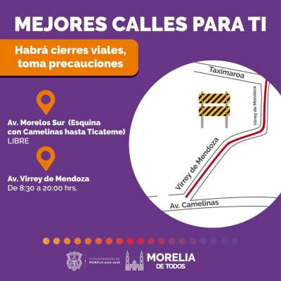 Ayuntamiento de Morelia intensifica trabajos de reencarpetamiento 
