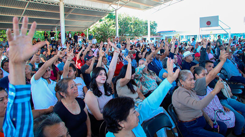 Acompaña el IEM renovación del Concejo Indígena de San Francisco Peribán  