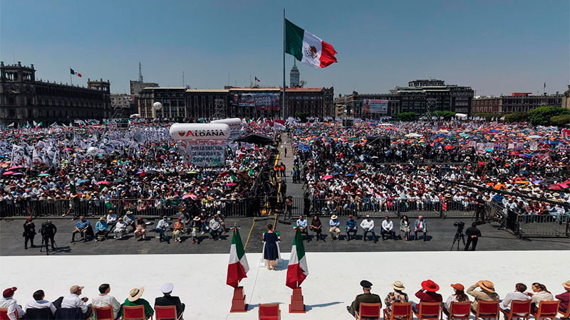 México es mucha pieza y unidos somos más: Claudia Sheinbaum  