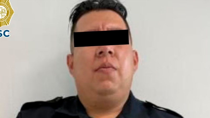 Detienen a sujeto por extorsionar a automovilistas; se hacía pasar por policía de Tránsito de CDMX 