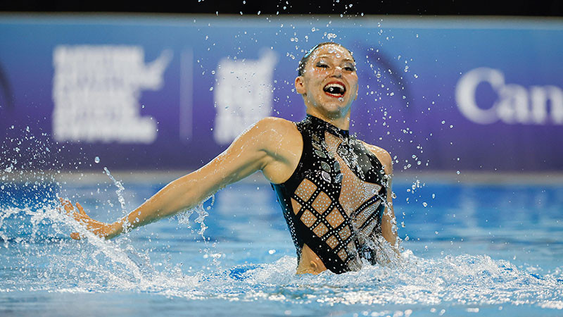 Querétaro tiene seleccionadas nacionales de natación artística 