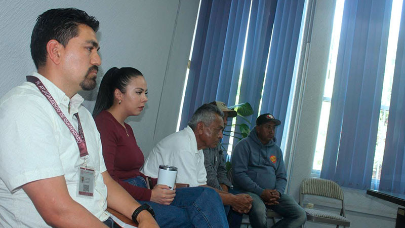 Avances en los proyectos hídricos que benefician a Queréndaro: Diana Caballero 