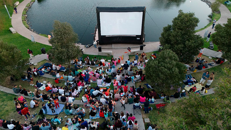 Realizan en El Marqués el “Cinejuve En Tu Comunidad” 