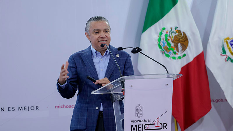  Michoacán duplica ingresos propios sin nuevos impuestos: Navarro García 