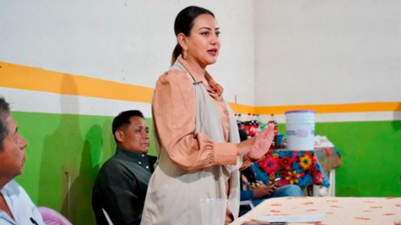 Mónica Valdez cierra filas con líderes del "Triángulo de la Dignidad Purépecha 