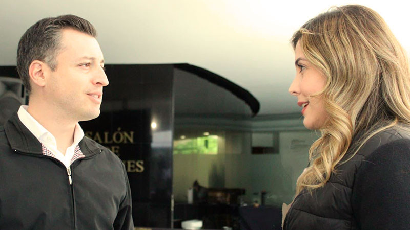 Se reúne diputada Brissa Arroyo con senador Luis Donaldo Colosio 