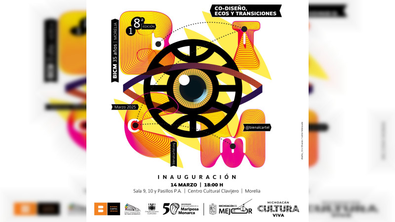 Llega al Clavijero la Bienal Internacional del Cartel en México 