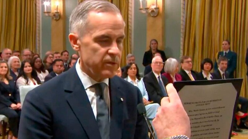 Oficialmente, Mark Carney se convierte en primer ministro de Canadá 