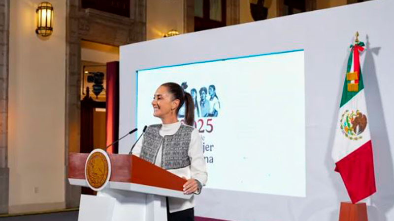 Presidenta Claudia Sheinbaum: siempre vamos a hacer lo que le convenga a México y buscar el diálogo con los Estados Unidos 