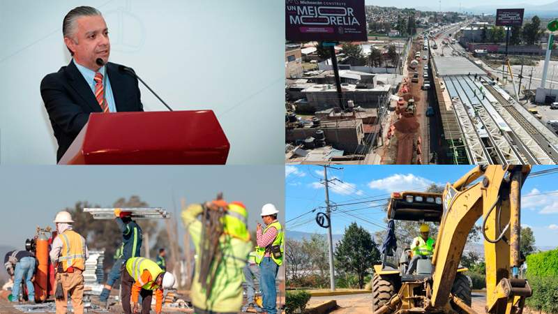 Por cada peso pagado a deuda heredada, gobierno de Bedolla destina 3 más a obras: Luis Navarro  