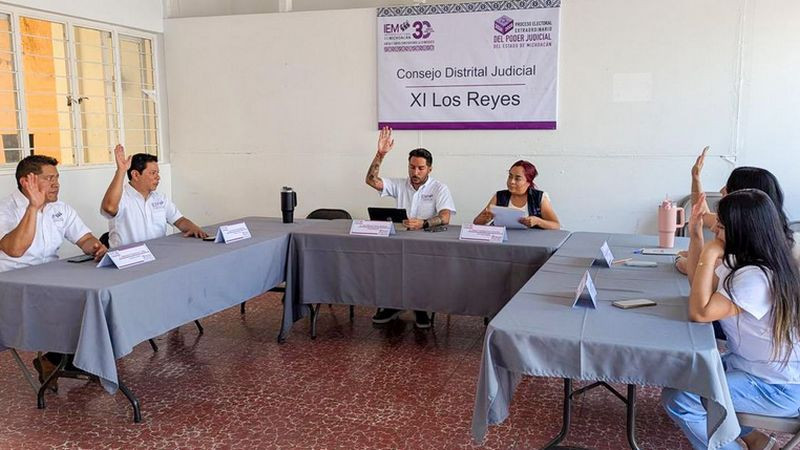 Instalan y rinden protesta los integrantes de 26 Comités Distritales del IEM para elecciones judiciales 