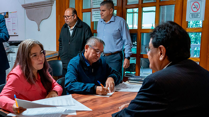 Logran acuerdo y conjuran huelga en el Poder Judicial de Michoacán 