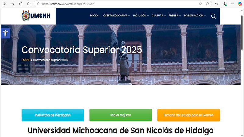 Totalmente gratuitas, Guías de estudio para examen de admisión a la UMSNH 