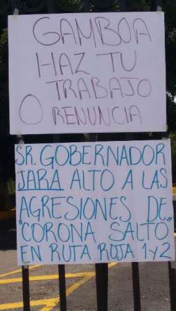 Transportistas continúan con bloqueos de vialidades en Morelia