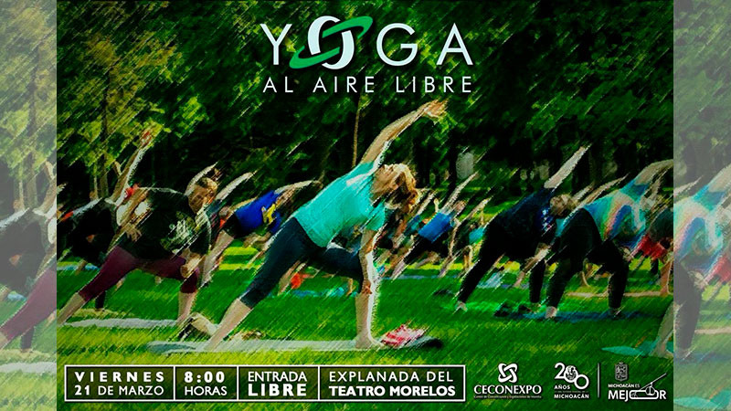 ¡Ya viene la primavera! Ceconexpo Morelia invita a recibirla con yoga y picnic norteño 