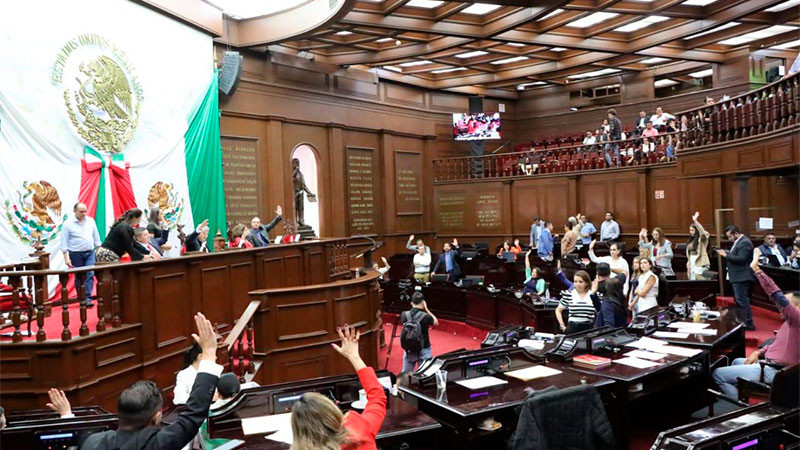 Congreso de Michoacán aprueba digitalizar procedimientos legislativos para reducir el uso del papel 