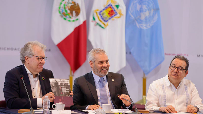 Michoacán y la ONU en México fortalecen cooperación en el marco de la Agenda 2030 