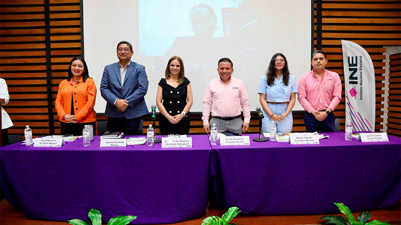 INE-IEM organizan Foro Estatal por unas Elecciones Libres de Violencia Política contra las Mujeres en Razón de Género 
