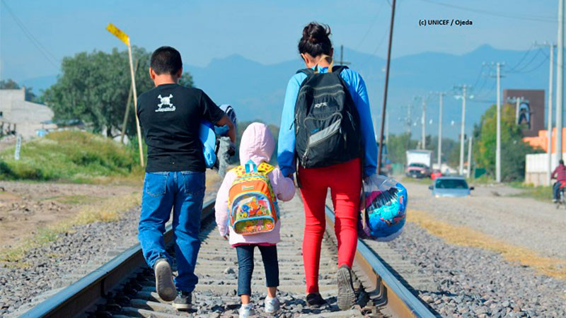 México repatría a Venezuela a 21 niños migrantes que viajaban solos 