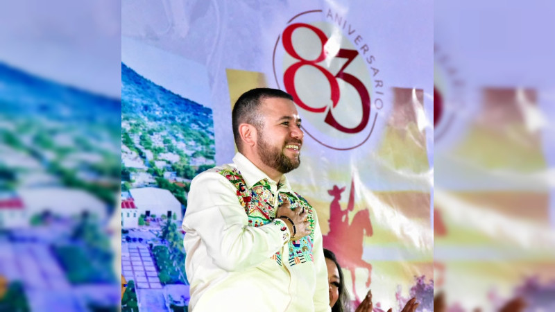 Celebra Reyes Galindo 83 Aniversario de Múgica como municipio 