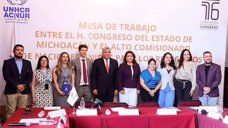 Reforzar trabajo por la protección a personas desplazadas debe ser permanente: Xóchitl Ruiz 