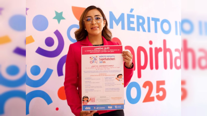 Grecia Aguilar convoca a participar en Concurso al Mérito Infantil Sapirhaticheri 2025