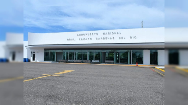 Desde la Ciudad de México se administrará el aeropuerto de Lázaro Cárdenas, Michoacán