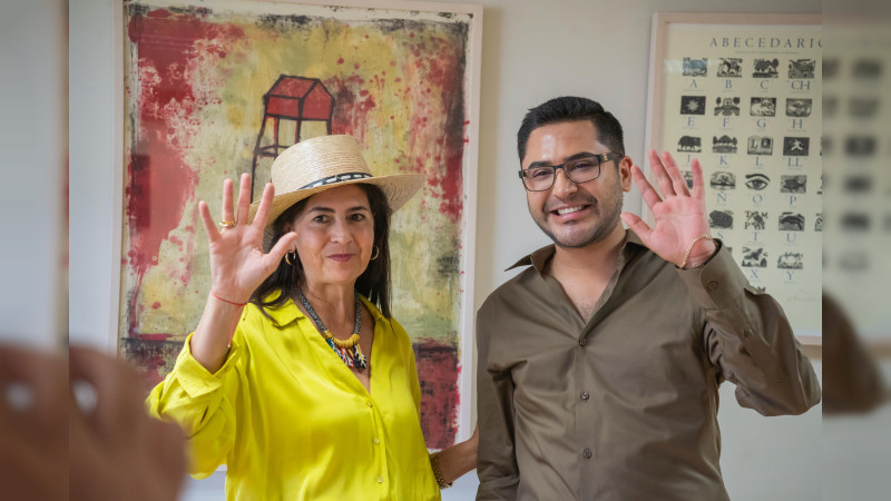 Alexis Velázquez, Alcalde de Huandacareo, gestiona proyectos educativos ante la Secretaría de Educación 