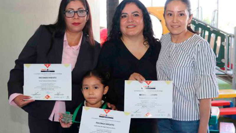Alumna de Preescolar gana medalla de oro en concurso de ciencias INFOMATRIX Jalisco 