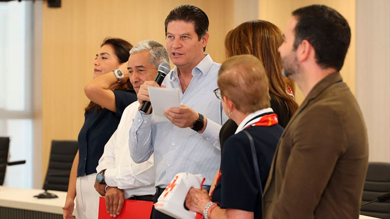 Llama Alfonso Martínez a la solidaridad de las y los morelianos para apoyar a la Cruz Roja 