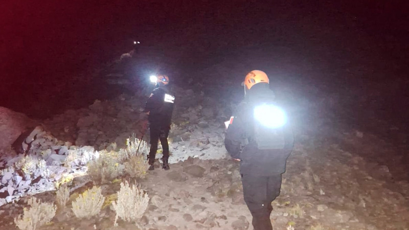Rescatan a turista ucraniano extraviado en el Nevado de Toluca 