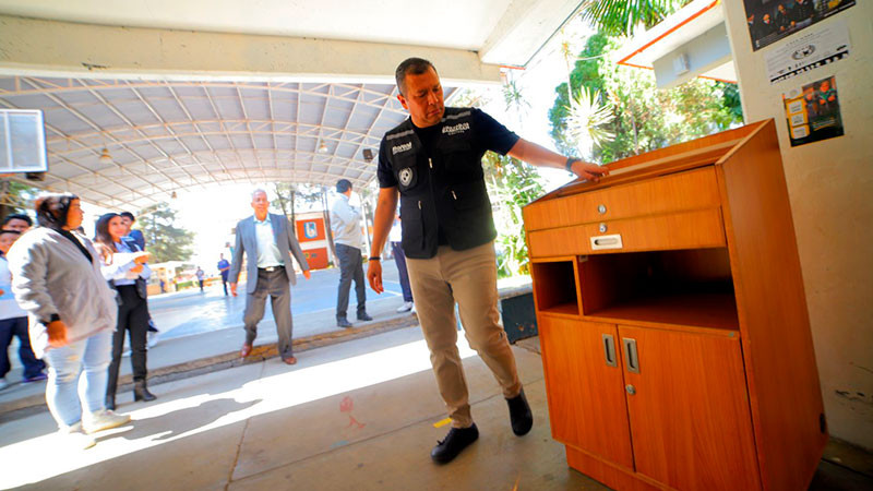 Échale una Mano a las Escuelas fortalece la educación en Morelia: JC Barragán 