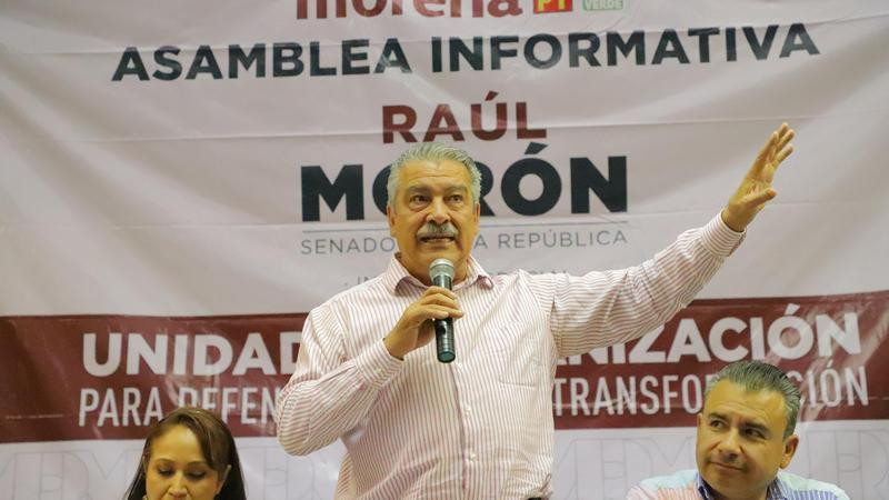 Convoca Morón a michoacanos a participar en elección del Poder Judicial  