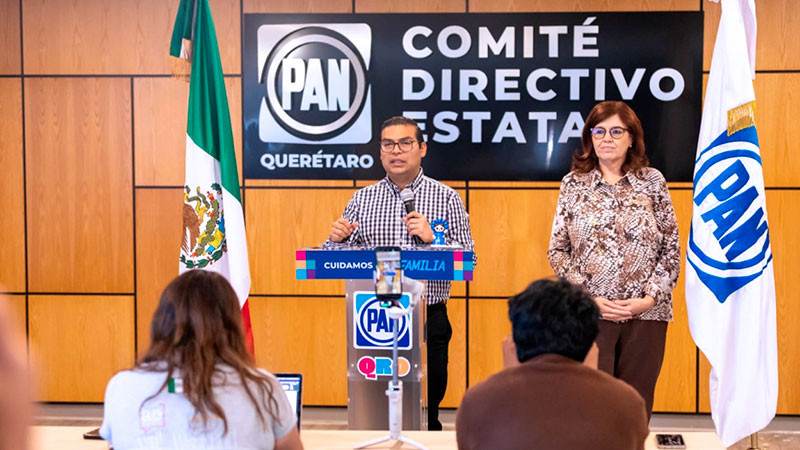 Líder del PAN de Querétaro pide al gobierno federal seriedad en atención al tema de desaparición forzada 