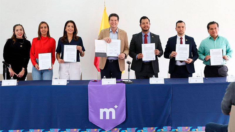 Gobierno de Morelia apuesta por la capacitación y educación con firma de convenio 